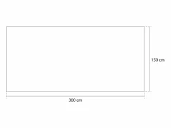 NORTENE Cañizo sintético fency wick caña 1,5X3 M Color natural claro Best