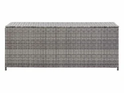 Caja de almacenaje de jardín ratán sintético 150x50x60 cm^vidaxl New