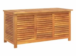 vidaxl Baúl De Jardín|Caja de almacenaje de jardín madera maciza acacia 113x50x56 cm