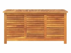 vidaxl Baúl De Jardín|Caja de almacenaje de jardín madera maciza acacia 113x50x56 cm