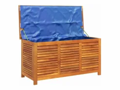 vidaxl Baúl De Jardín|Caja de almacenaje de jardín madera maciza acacia 113x50x56 cm