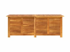 vidaxl Baúl De Jardín|Caja de almacenaje de jardín madera maciza acacia 150x50x56 cm