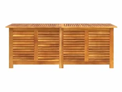 vidaxl Baúl De Jardín|Caja de almacenaje de jardín madera maciza acacia 150x50x56 cm