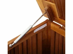vidaxl Caja de almacenaje de jardín madera maciza acacia 175x80x75 cm Marru00f3n Hot