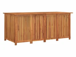 vidaxl Baúl De Jardín|Caja de almacenaje de jardín madera maciza acacia 200x80x75 cm