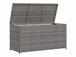 Caja de almacenaje de jardín ratán sintético 120x50x60 cm^vidaxl Best