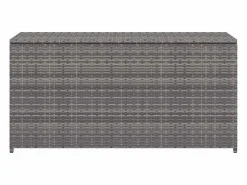 Caja de almacenaje de jardín ratán sintético 120x50x60 cm^vidaxl Best
