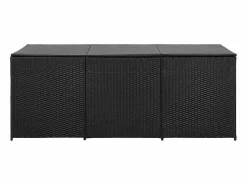 vidaxl Baúl De Jardín|Caja de almacenaje de jardín ratán sintético 180x90x70 cm