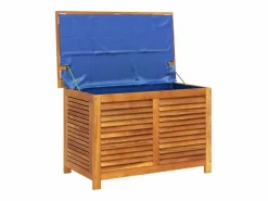 vidaxl Baúl De Jardín|Caja de almacenaje de jardín madera maciza acacia 90x50x56 cm