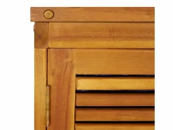 Caja de almacenaje de jardín madera maciza acacia 140x87x104 cm^vidaxl Sale