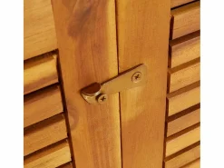 Caja de almacenaje de jardín madera maciza acacia 140x87x104 cm^vidaxl Sale