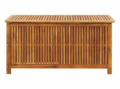 Caja de almacenaje de jardín madera maciza acacia 113x50x58 cm^vidaxl Online