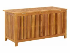Caja de almacenaje de jardín madera maciza acacia 113x50x58 cm^vidaxl Online