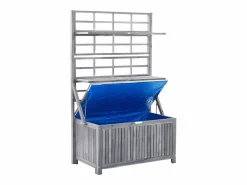 Caja de almacenaje de madera maciza de acacia 99x55x160 cm^vidaxl Online
