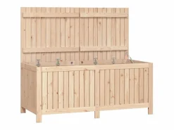 Caja de almacenaje jardín madera maciza de pino 147x68x64 cm^vidaxl Online