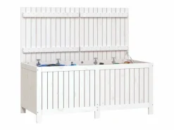 vidaxl Baúl De Jardín|Caja de almacenaje jardín madera de pino 147x68x64 cm