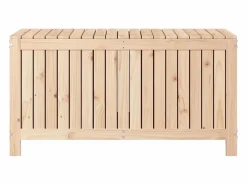 Caja de almacenaje jardín madera maciza de pino 121x55x64 cm^vidaxl Outlet