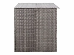 vidaxl Baúl De Jardín|Caja de almacenaje jardín ratán sintético 150x100x100 cm