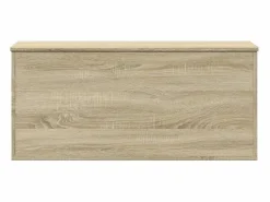 vidaxl Caja de almacenaje madera ingeniería roble Sonoma 100x42x46 cm Color natural claro Discount