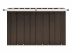 Baúl De Jardín|Caja de almacenaje para jardín marrón 109x67x65 cm ES973699