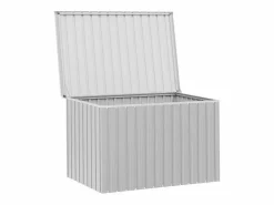 vidaxl Caja de almacenaje para jardín 149x99x93 cm Gris Hot