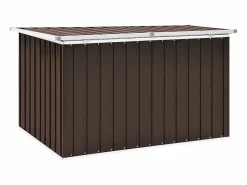 Caja de almacenaje para jardín marrón 149x99x93 cm^vidaxl Discount