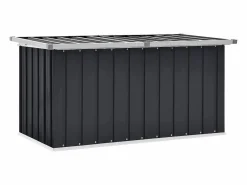 vidaxl Baúl De Jardín|Caja de almacenaje para jardín 129x67x65 cm