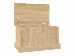 Caja de almacenaje roble Sonoma 50x30x28 cm madera de ingeniería^vidaxl Online