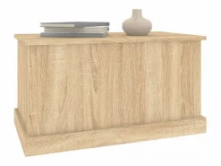 vidaxl Caja de almacenaje roble Sonoma 70x40x38 cm madera de ingeniería Color natural claro Sale