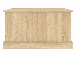 vidaxl Caja de almacenaje roble Sonoma 70x40x38 cm madera de ingeniería Color natural claro Sale