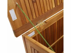 Armario De Jardín|Caja de almacenamiento de jardín 90x50x58 cm madera maciza de acacia