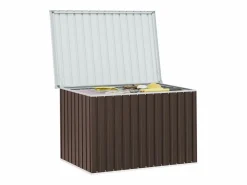 Caja de almacenamiento de jardín Marrón 149x99x93 cm Marru00f3n Sale