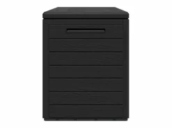 vidaxl Caja de almacenamiento de jardín 116x44x55 cm Gris antracita