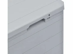 Baúl De Jardín|Caja de almacenamiento de jardín 90 L claro ES365125