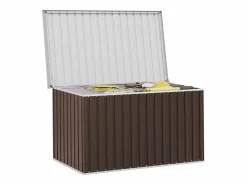 Caja de almacenamiento de jardín marrón 171x99x93 cm^vidaxl Hot
