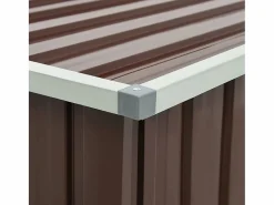 Caja de almacenamiento de jardín marrón 171x99x93 cm^vidaxl Hot