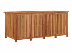 Armario De Jardín|Caja de almacenamiento de jardín 175x80x75 cm madera maciza de acacia