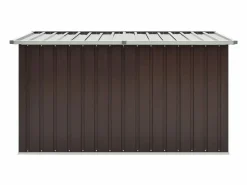Baúl De Jardín|Caja de almacenamiento de jardín marrón 171x99x93 cm ES290546