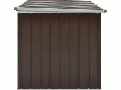 Baúl De Jardín|Caja de almacenamiento de jardín marrón 171x99x93 cm ES290546