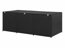 Armario De Jardín|Caja de almacenamiento de jardín Resina mimbre 180x90x70 cm