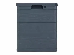Caja de almacenamiento de jardín 90 L ES721044 Gris antracita