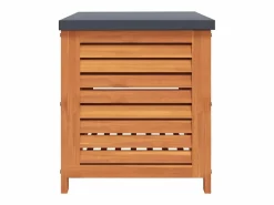 Armario De Jardín|Caja de almacenamiento de jardín 60x50x55 cm madera de eucalipto