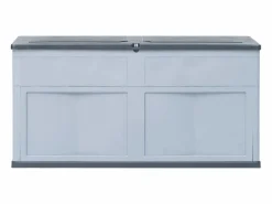 Armario De Jardín|Caja de almacenamiento para jardín 320 L Negro