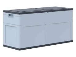 Armario De Jardín|Caja de almacenamiento para jardín 320 L Negro