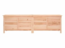 Armario De Jardín|Caja de almacenamiento para jardín 198,5x50x56,5 cm madera maciza de abeto