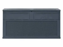 Caja de almacenamiento para jardín 320 L Antracita Gris Clearance