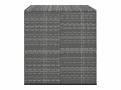 Caja de cojines para jardín Resina mimbre 100x97,5x104 cm^ Clearance