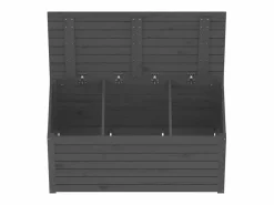 Caja de jardín 101x50,5x46,5 cm madera maciza de pino^ Clearance