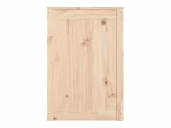 Caja de lavandería 88,5x44x66 cm Madera maciza de pino^