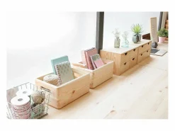 Astigarraga Caja de madera 40 x 30 x 7 cm Beige Hot